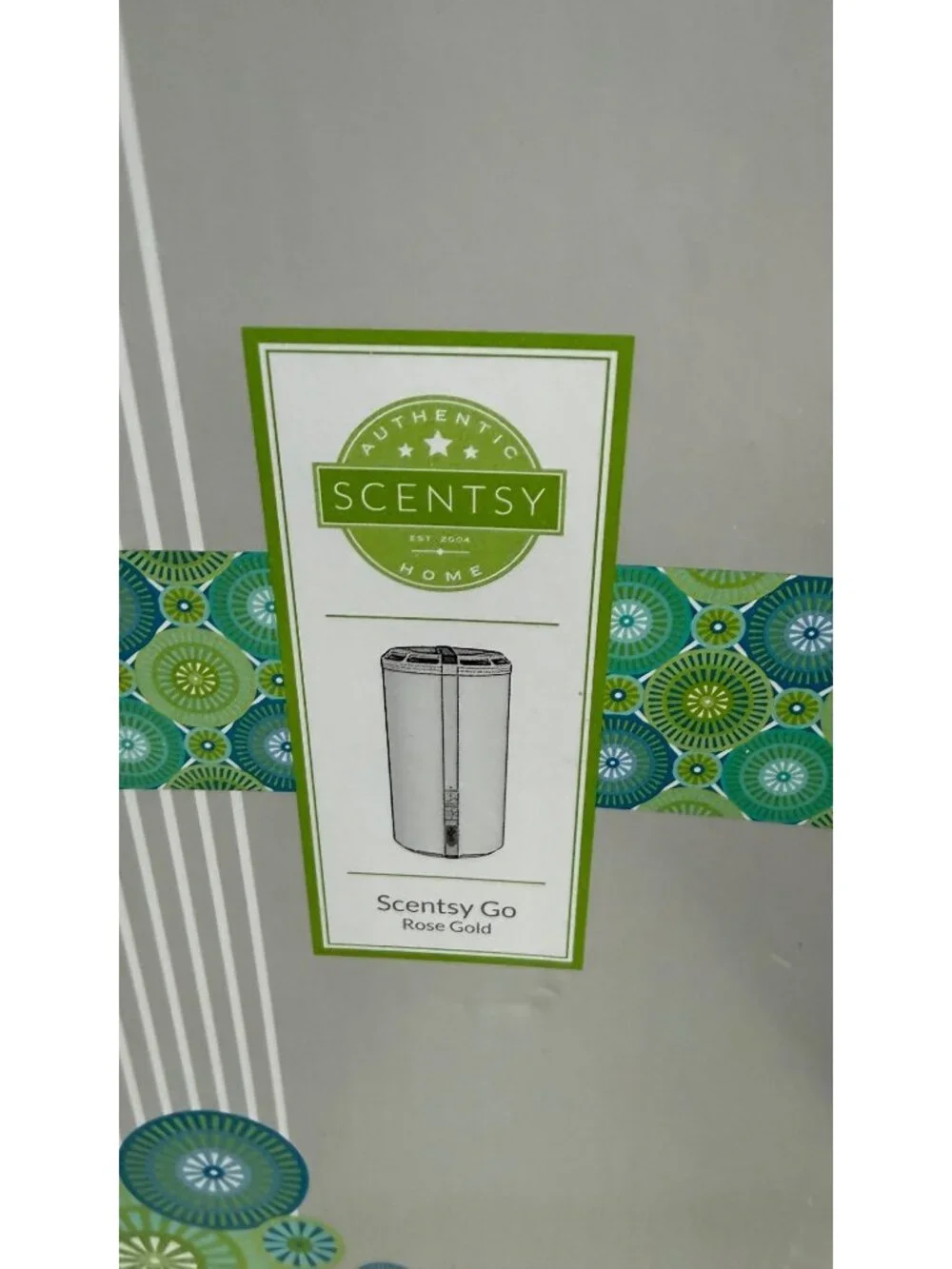 Scentsy Go Rose Gold Portable Fragrance System NEW In Box Air Freshener